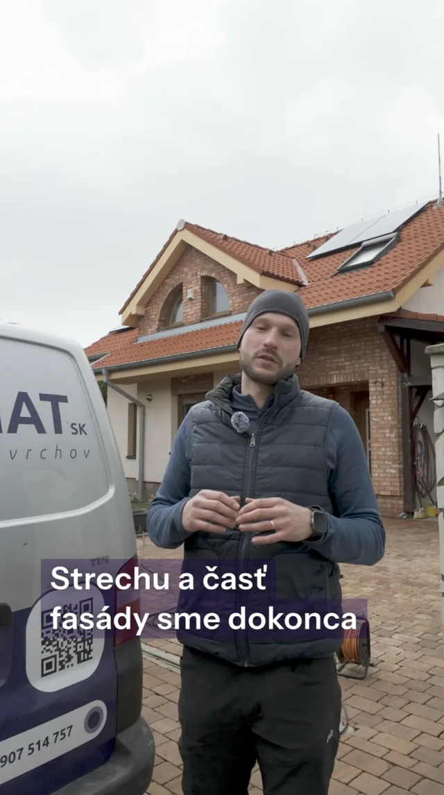 Náhľad videa Čistenie rodinného domu klient Marmat SK