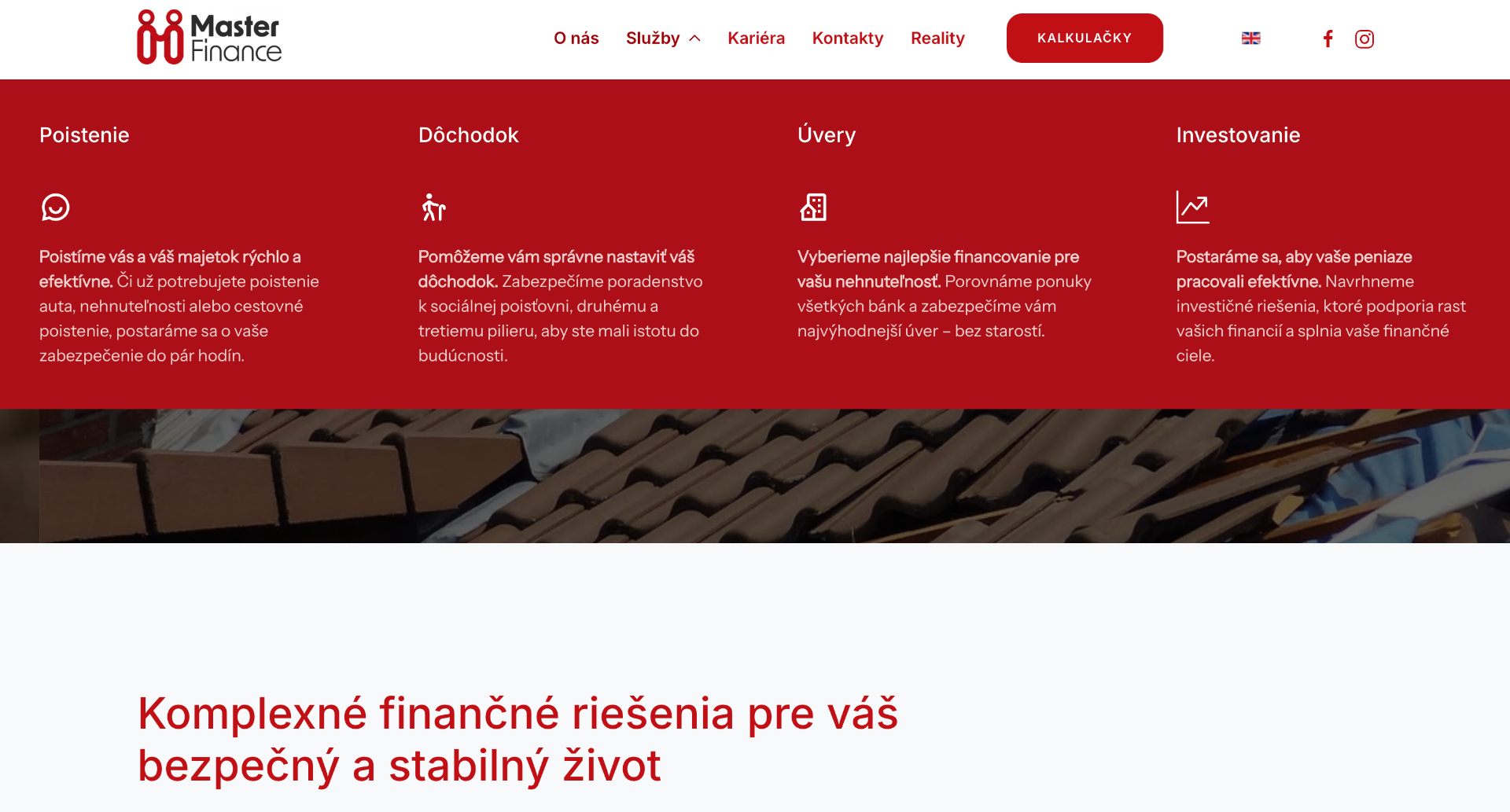 Web — služby